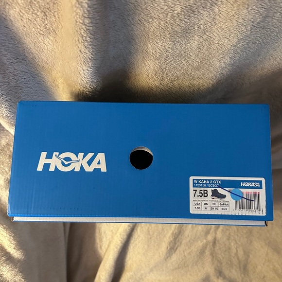 Hoka Kaha 2 GTX- blue coral/blue graphite, women’s 7.5 - Picture 3 of 8